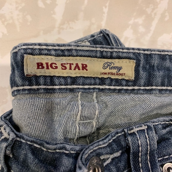 Big Star Remy low rise boot jeans - Picture 2 of 5